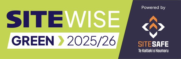 SiteWise Green certified — powered by Site Safe